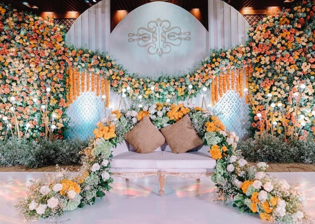 Floral Stage Decoration
